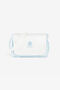 JU Bolso cambiador con monograma RC bordado JU Bolso cambiador con monograma RC bordado Azul claro RJT844-5RF66