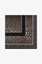 RC Roberto Cavalli shawl with Giaguaro Heritage print Dark brown SYI00G-2NL53