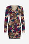 JC Flower Leopard Print Mini Dress JC Flower Leopard Print Mini Dress 700 BEIGE + 343 CILI VFT285-VF435