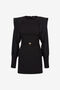 JC Just Cavalli Tiger Logo Mini Dress JC Just Cavalli Tiger Logo Mini Dress Black RKT951-RK460