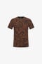 JC Just Cavalli T-shirt JC Just Cavalli T-shirt Brown TFT027-TF044