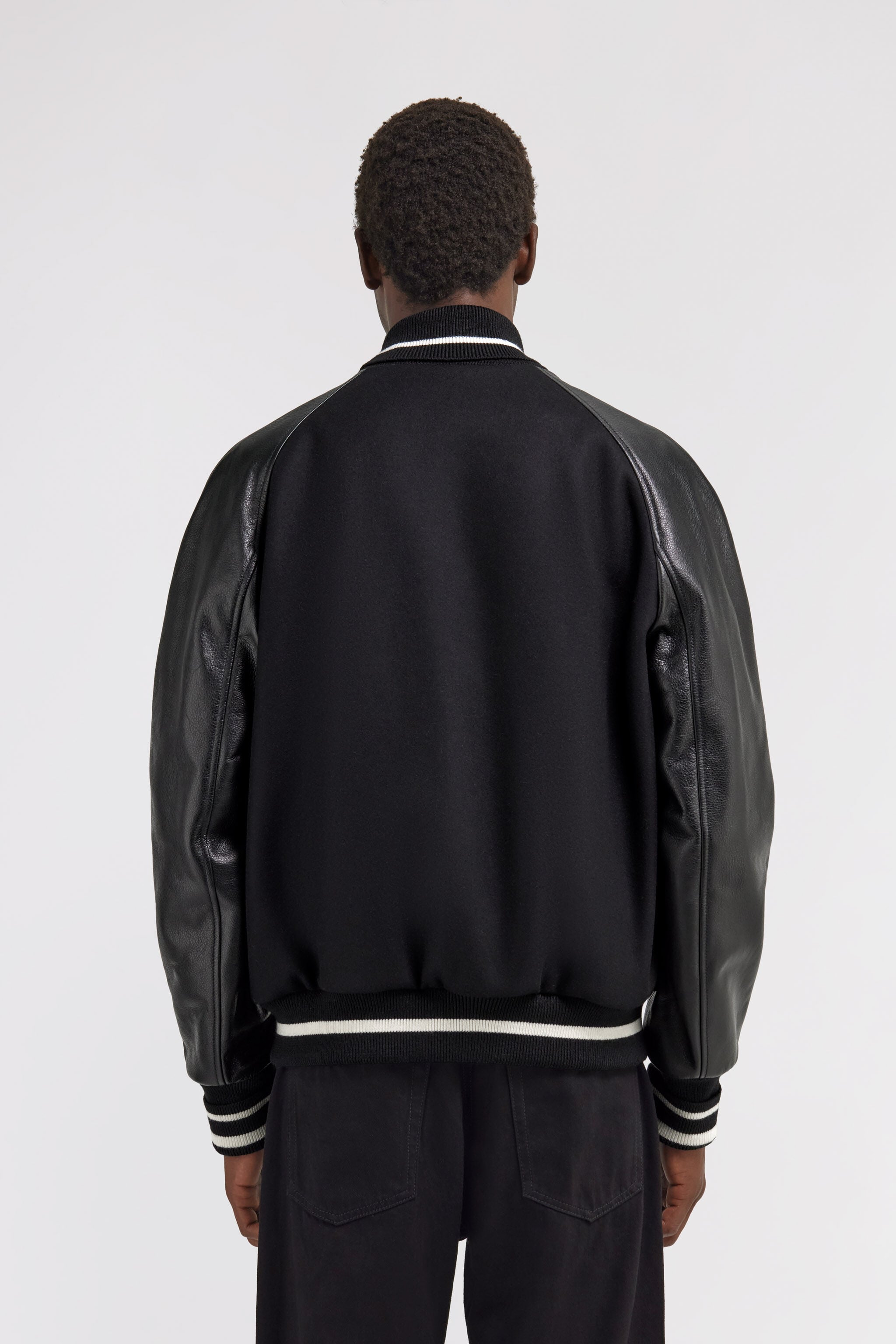 RC Contrast Bomber Jacket RC Contrast Bomber Jacket Black TRP465-WH001
