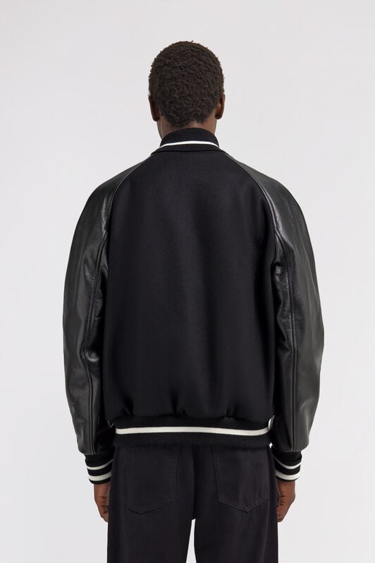 RC Contrast Bomber Jacket RC Contrast Bomber Jacket Black TRP465-WH001