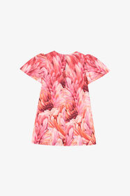 JU Robe à imprimé Plumage Fuchsia TJT10Q-4QN15