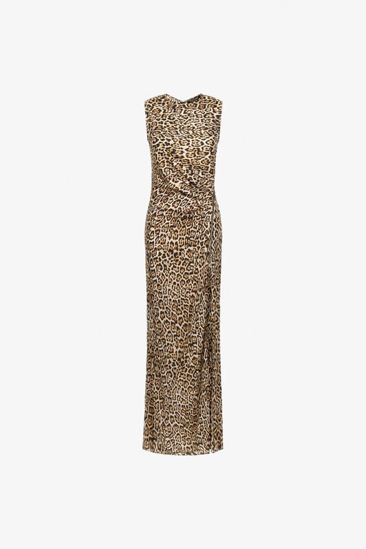 RC Leopard print Dress RC Leopard print Dress NATURAL OOT10B-6DO67