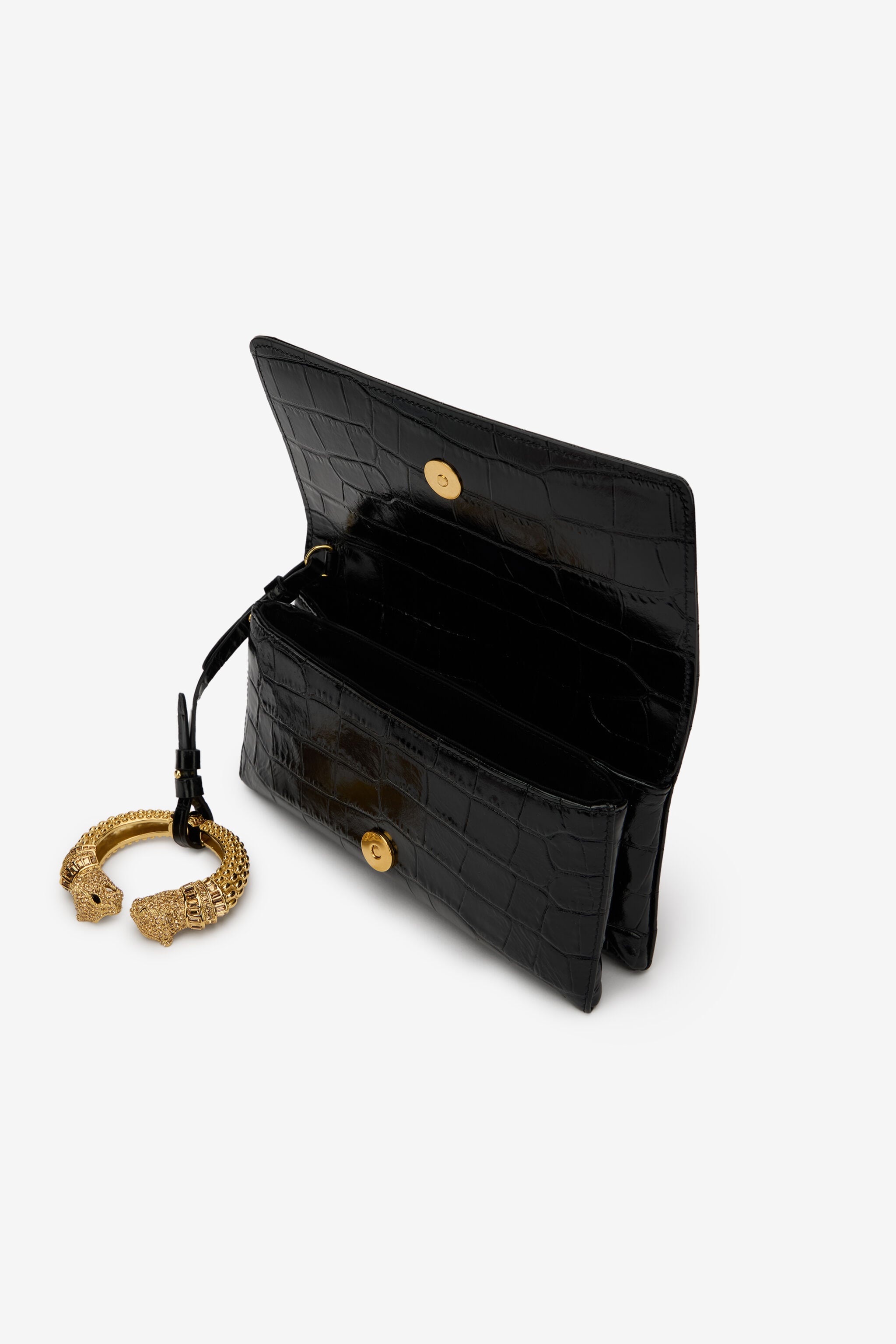RC Pochette Roar En Cuir Noir BLACK RKB012-PZS16