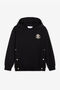 JU Hoodie mit Logo-Stickerei Schwarz RJT933-CF050