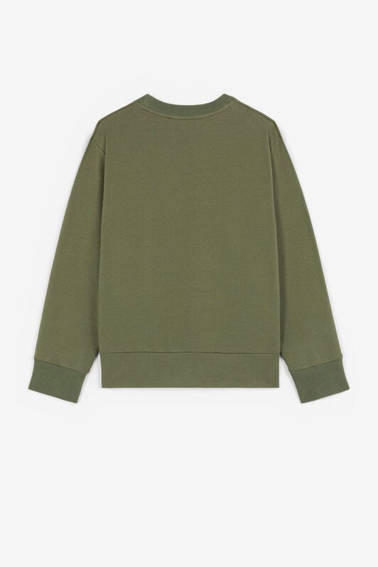 JU Dinosaur-Print Sweatshirt JU Dinosaur-Print Sweatshirt Green QJT924-CF050