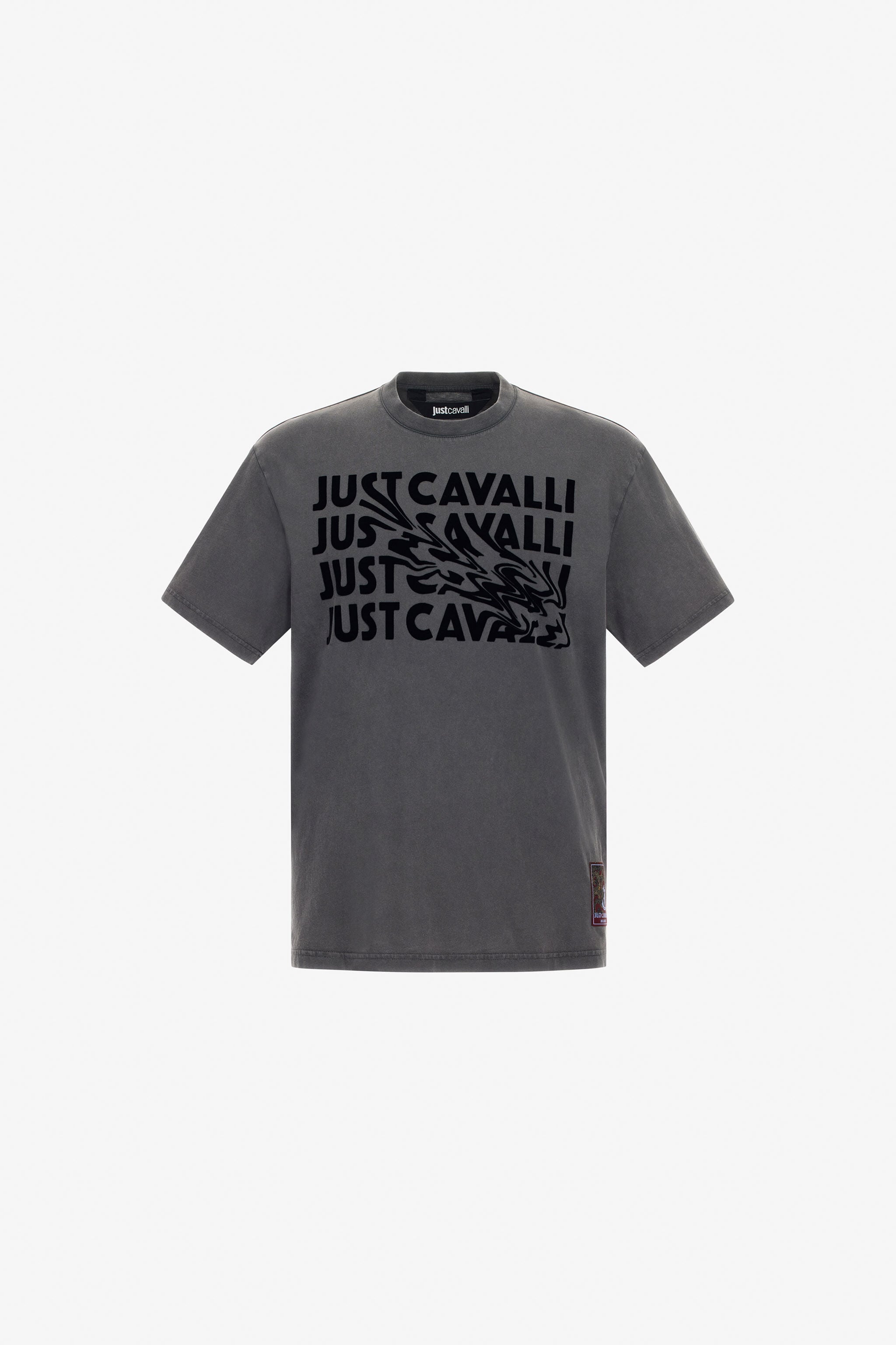 JC Just Cavalli T-shirt JC Just Cavalli T-shirt Dark gray TFT026-TF043