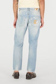 RC Light Wash Jeans with Monogram RC Blue UMJ215-VT001