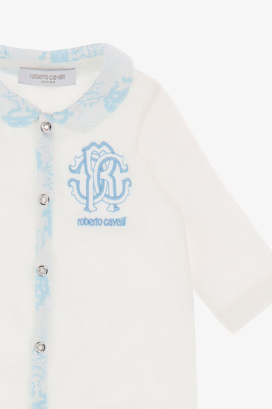 JU Ensemble avec Monogramme RC Bleu clair TJT809-JD001