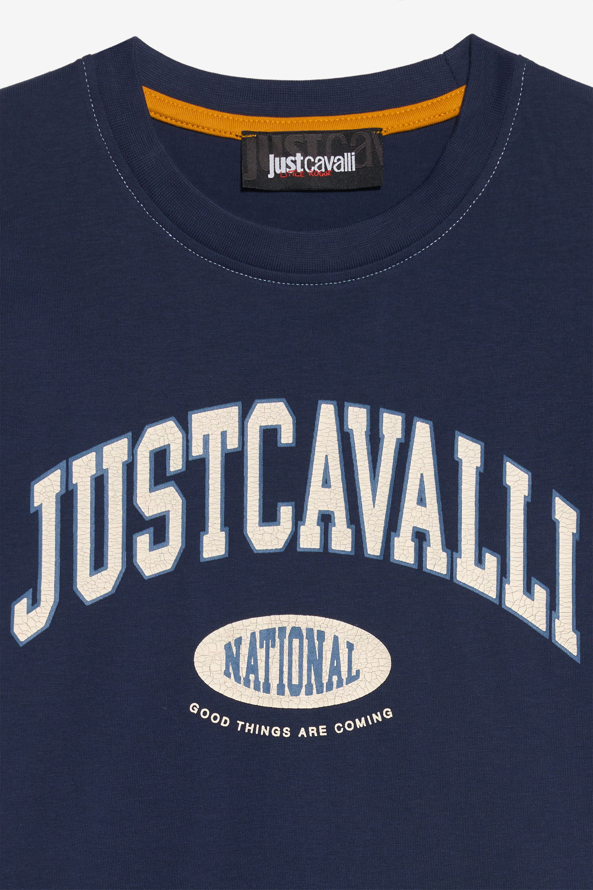 JC T-shirt Blu Navy con Logo JC T-shirt Blu Navy con Logo BLUE XFT60N-JD003