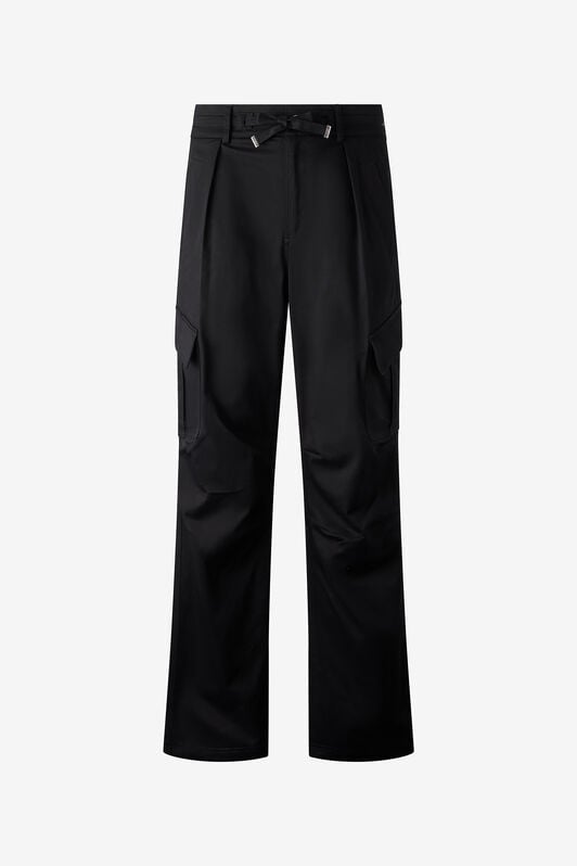 RC Stretch Cotton Pants With Drawstring RC Stretch Cotton Pants With Drawstring Black URT235-FN061
