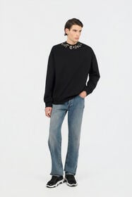 JC Sudadera Negra Con Logo BLACK WFT112-WF142