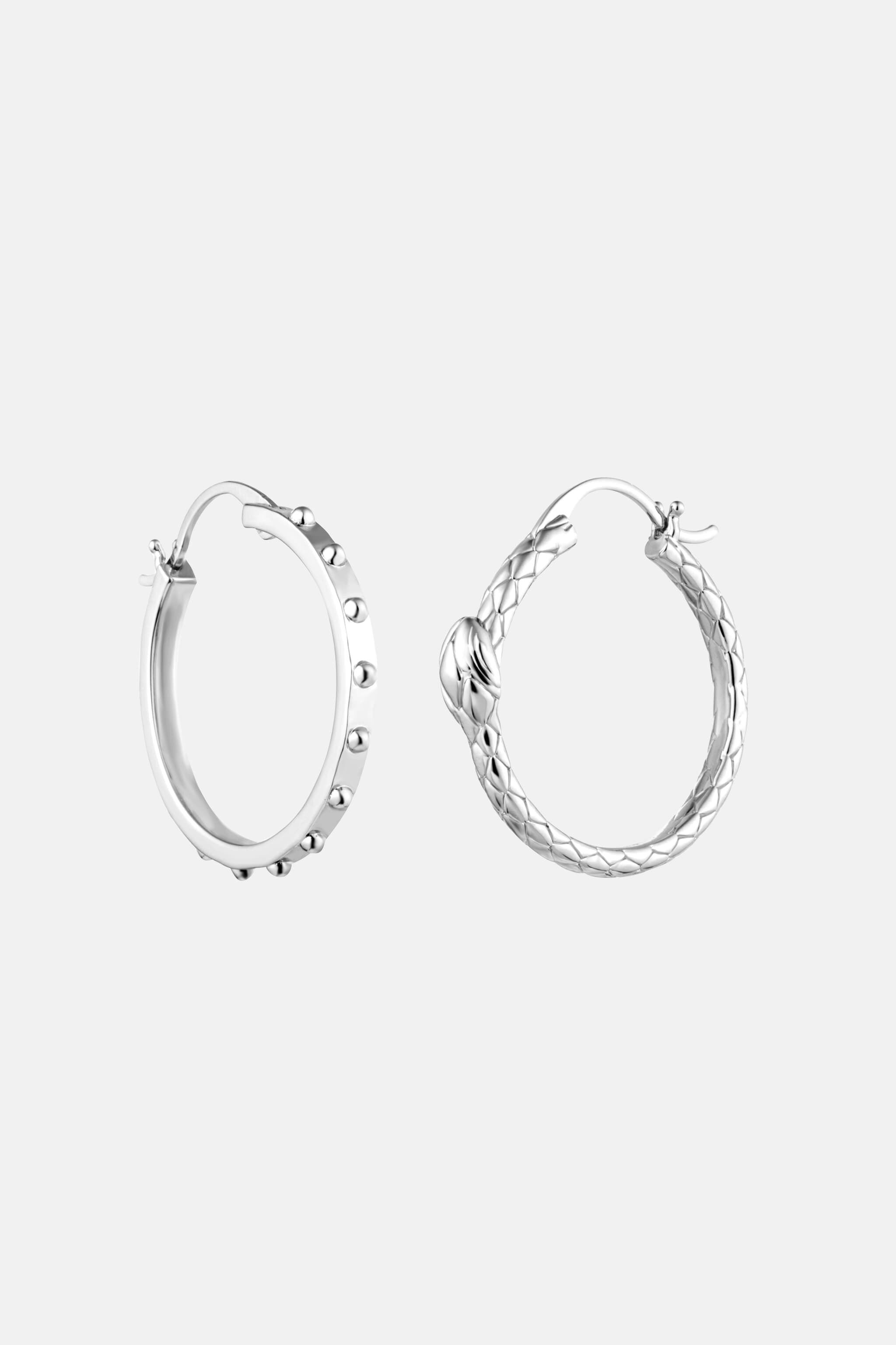 JC Just Cavalli Earrings JC Just Cavalli Earrings Argent RALT17-IT126
