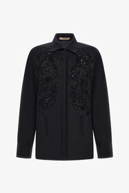 RC Shirt with lace Negro SKR785-SY001