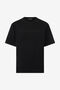 RC Black T-shirt with embroidered logo BLACK SOT60C-JD001