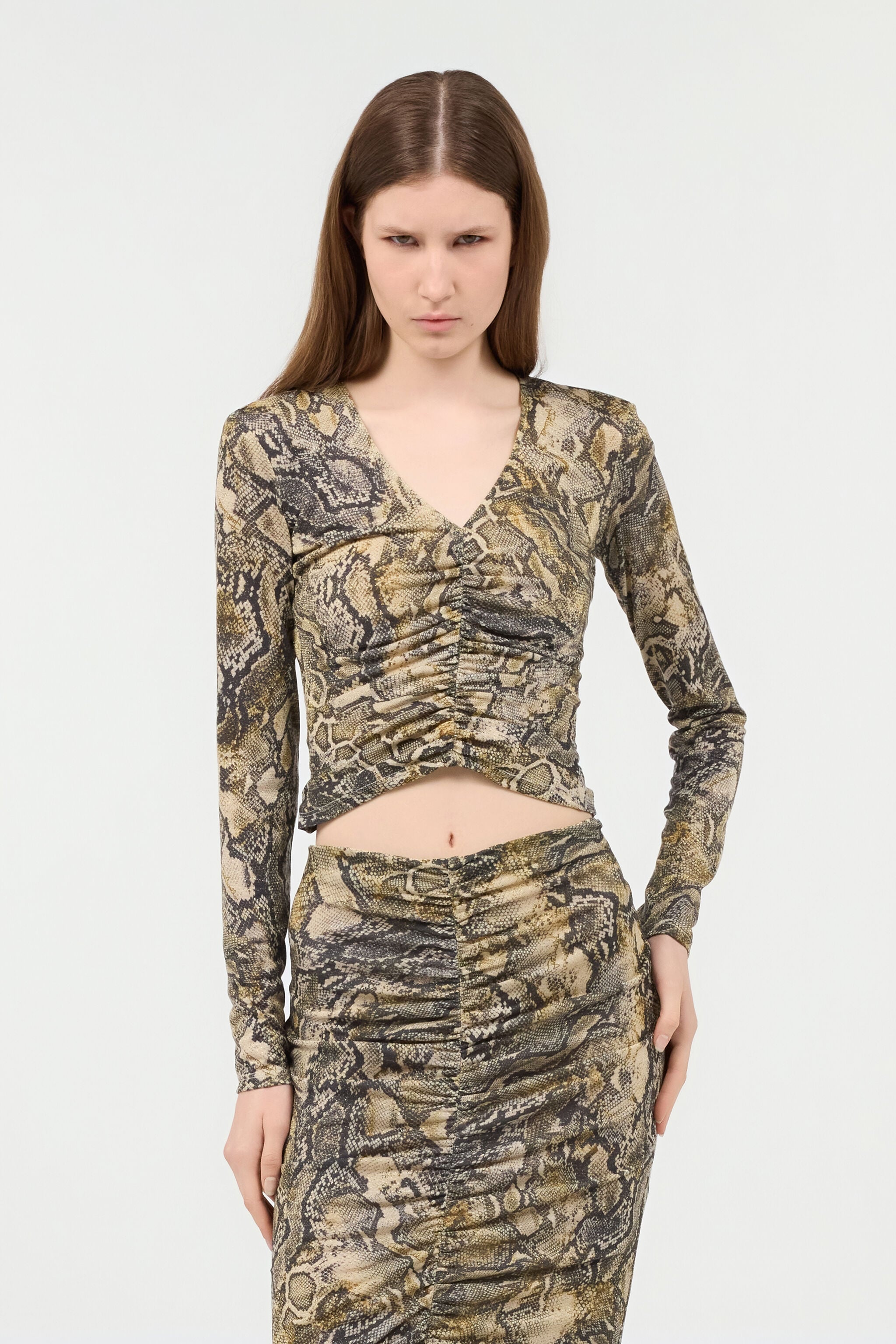 JC Top With Python Print JC Top With Python Print CORTECCIA UFT136-UF190