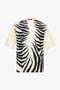 RC T-shirt stampa Zebra RC T-shirt stampa Zebra Avorio TRT62J-JD060