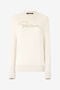 RC Sweater With Embroidered Logo RC Sweater With Embroidered Logo Ivory UKM605-MI017