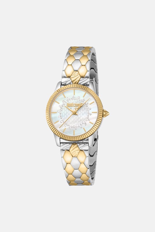 JC Just Cavalli Glam watch Argent/Or SALT3G-IT313