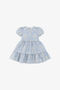 JU Baroque Charm Puff Sleeve Dress JU Baroque Charm Puff Sleeve Dress Light blue SJT152-DJ001