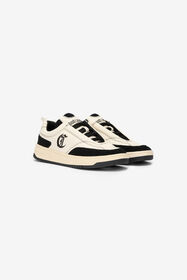 JC White Sneakers With Black Inserts 003+899 VFS064-VF522
