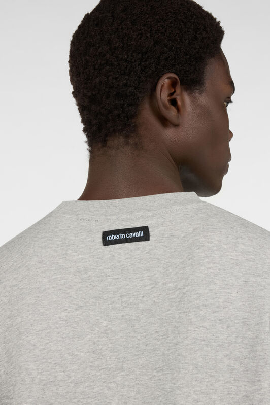 RC Rundhals-Sweatshirt in Grau mit Logo RC Rundhals-Sweatshirt in Grau mit Logo GREY MELANGE TOT66C-CF062