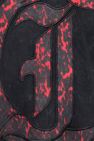JC T-Shirt With JC Monogram Patch Black UFT032-UF052