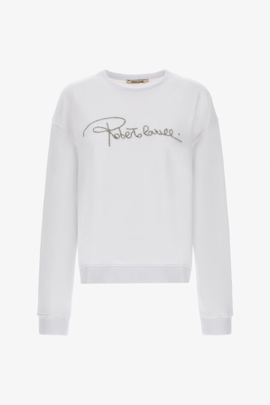 RC Sweatshirt with signature White NOT67C-CF052