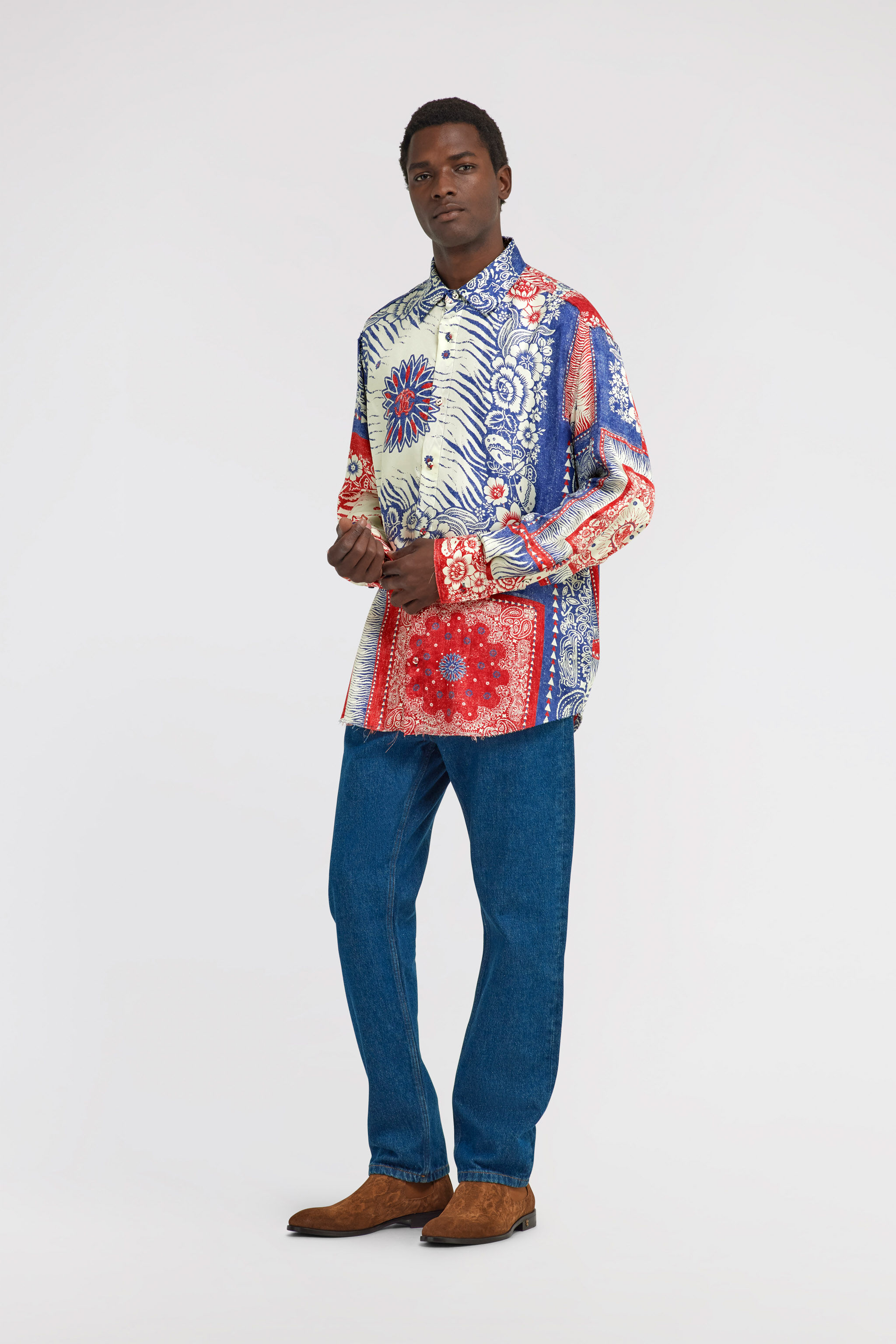 Classic Jeans in Blue for Men | Roberto Cavalli®