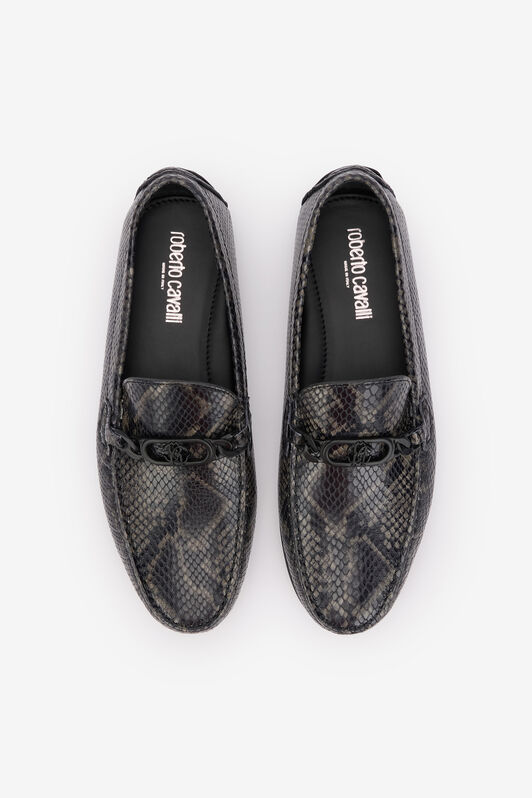 RC Mocassin à Imprimé Python RC Mocassin à Imprimé Python PITONE ANTRACITE TRS034-PZ181