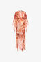 RC Plumage print Kaftan Orange SWT109-CTL71
