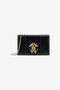 RC Shoulder Bag with Monogram Mirror Snake Black SKB120-PA001