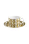 HO MONOGRAM GOLD 2 TEA CUPS IN GIFT BOX HO MONOGRAM GOLD 2 TEA CUPS IN GIFT BOX Or RALA45-IA050