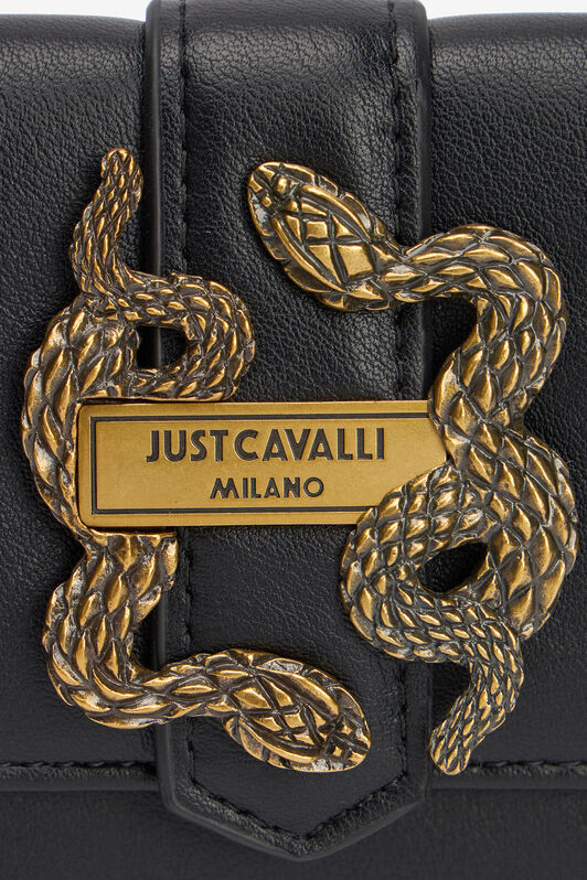 JC Black Wallet With Logo Tag JC Black Wallet With Logo Tag BLACK VFP028-VF863