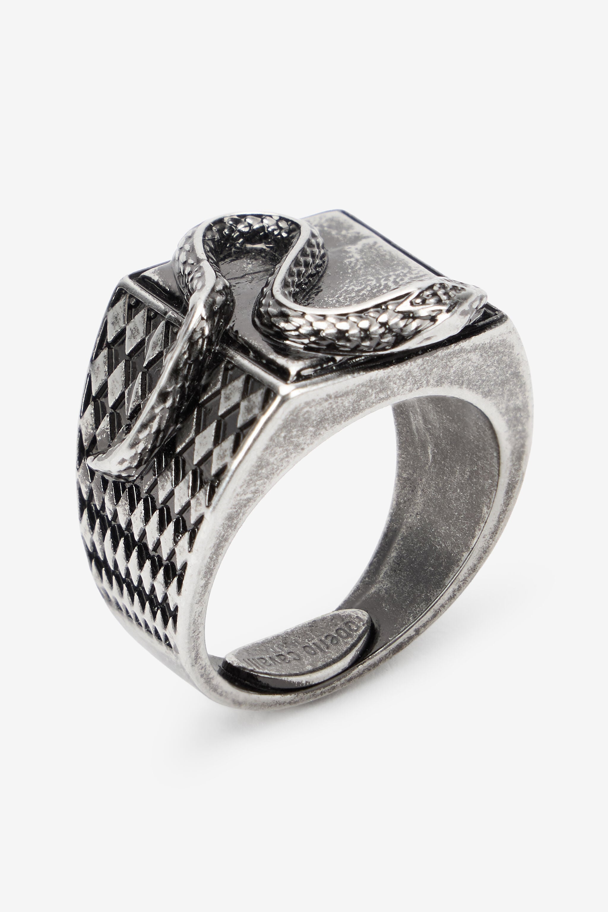 RC Serpentine Ring RC Serpentine Ring PALLADIUM OLD XNG001-AM258