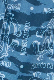 JU Tiger Skin Swim Shorts Blue UJT00A-5RO44