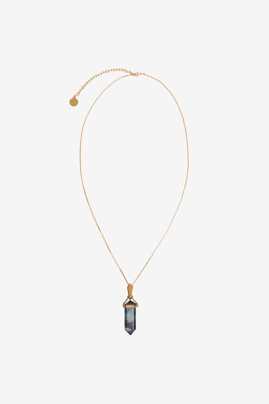 RC Necklace with stone pendant RC Necklace with stone pendant Gold TWG007-AM002