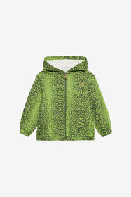 JU Grüner Hoodie mit Jaguar-Print GREEN XJT66R-FXS71