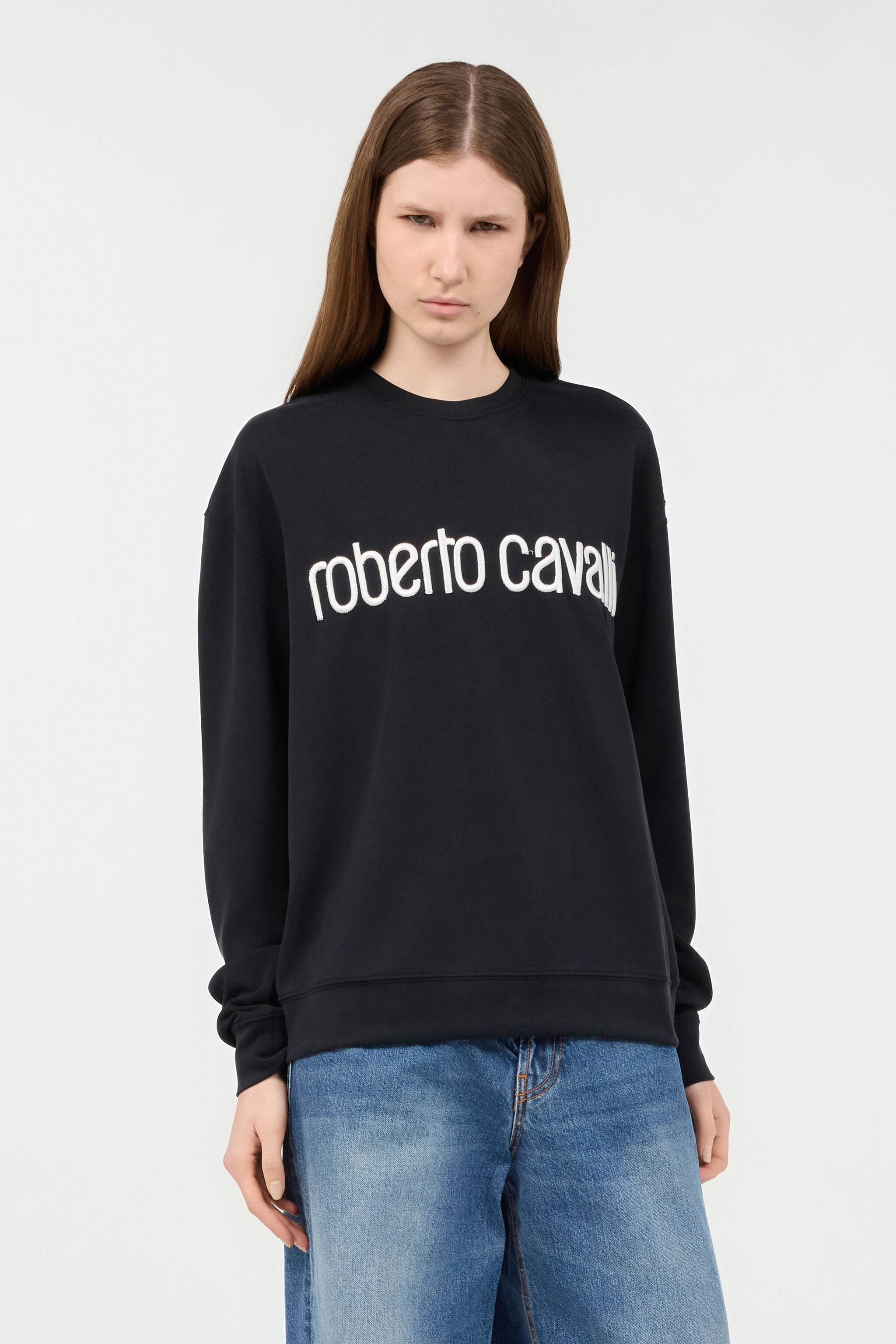 RC Schwarzes Sweatshirt mit Logo RC Schwarzes Sweatshirt mit Logo BLACK POT66B-CF054