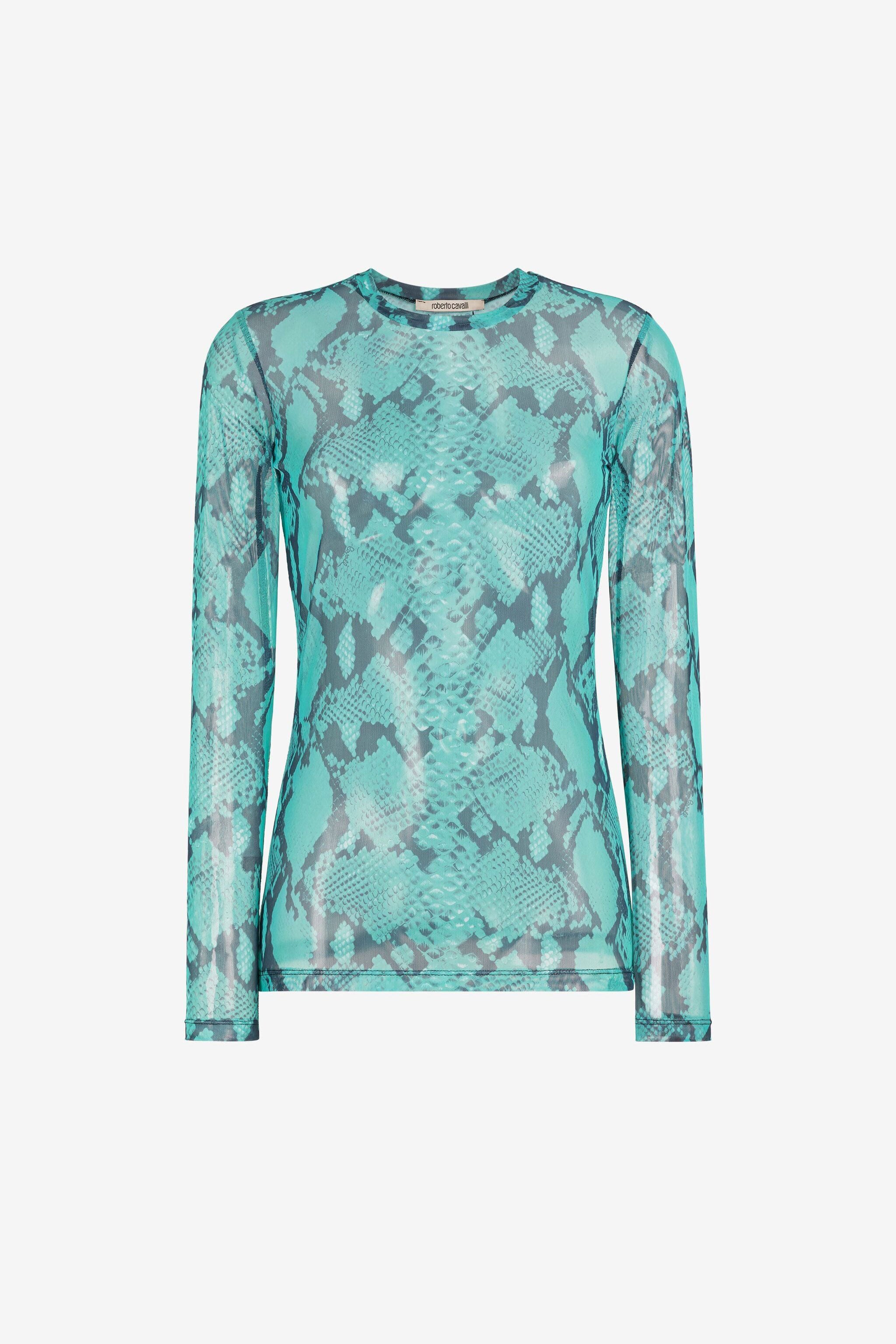 RC Rock Python-Print Top Light blue PKT60J-RSE38