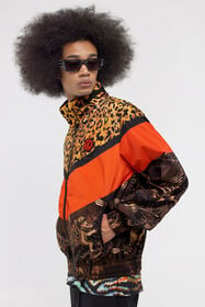 JC Just Cavalli bomber Marron clair SFT307-SF226