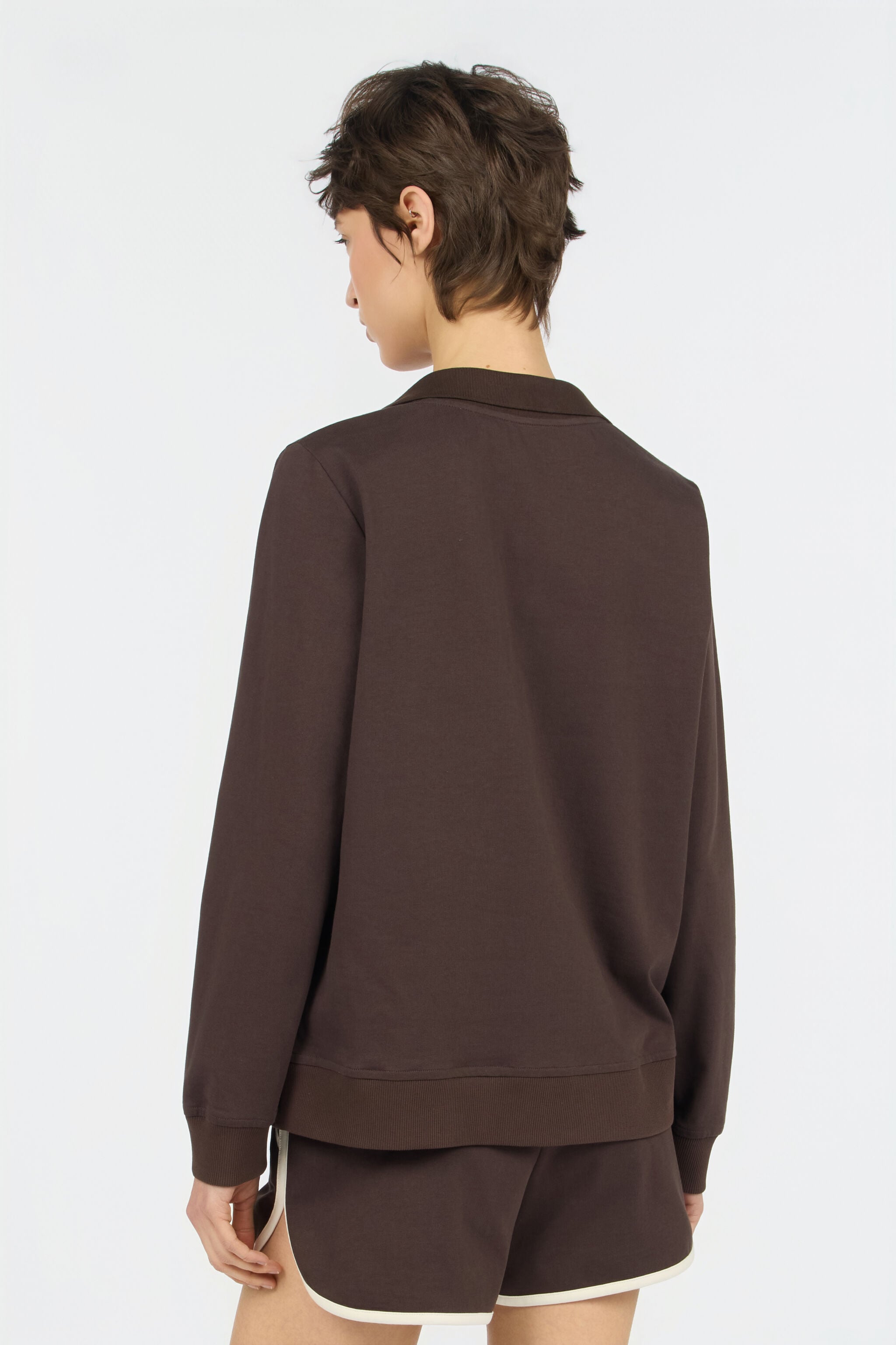 JC Brown Sweatshirt JC Brown Sweatshirt 772 + 004 OFF WHITE WFS119-WF627