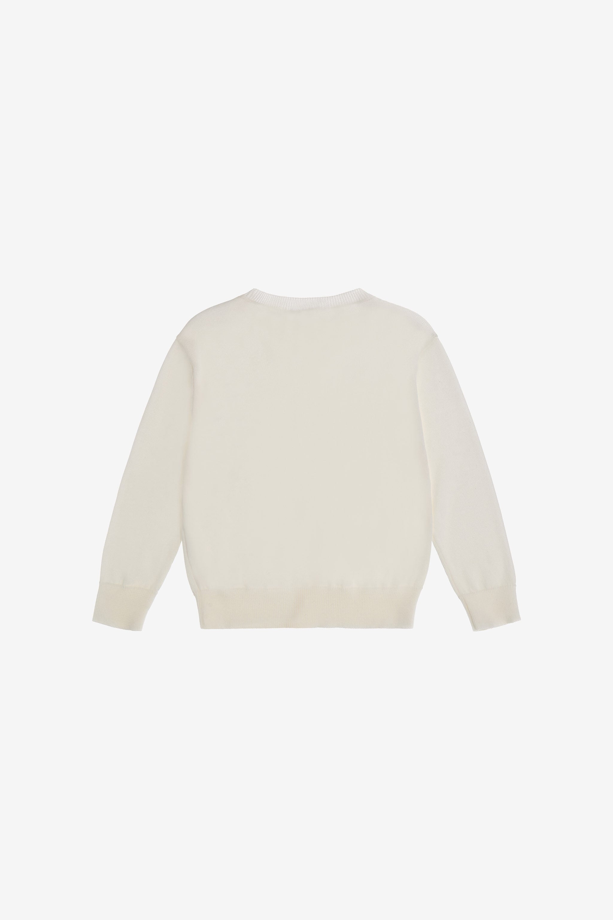 JU RC Monogram Cardigan JU RC Monogram Cardigan White SJM001-MG001
