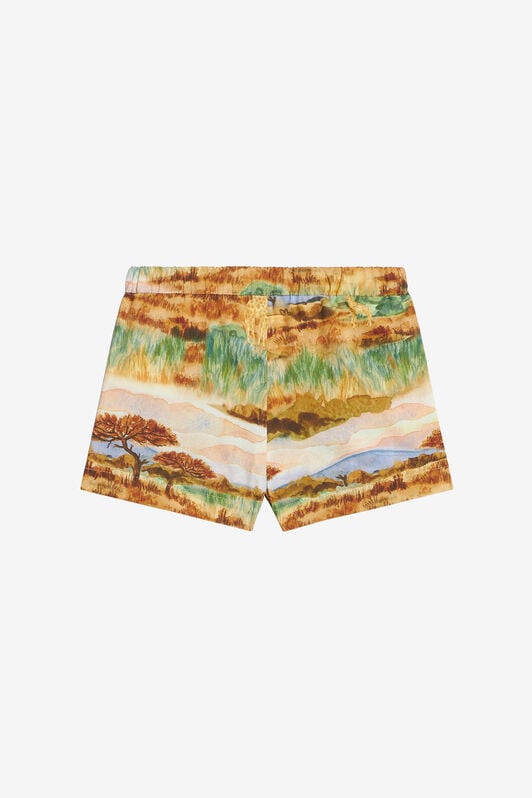 JU Shorts Mit Print Safari JU Shorts Mit Print Safari Hellbraun UJT220-7MO40