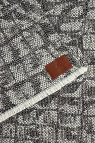 HO Jacquard Carreaux Glitch BLACK & GRAY VALH03-IH012
