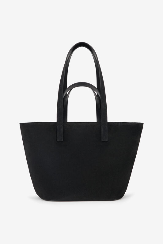 RC Borsa shopping nera con monogramma RC RC Borsa shopping nera con monogramma RC BLACK TOB00C-PZ559