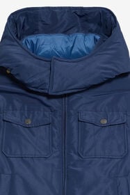 JU Blue padded jacket NAVY VJT42B-SB005