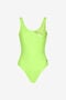 RC RC Monogram-Print Swimsuit RC RC Monogram-Print Swimsuit Light green KSW01W-LL002